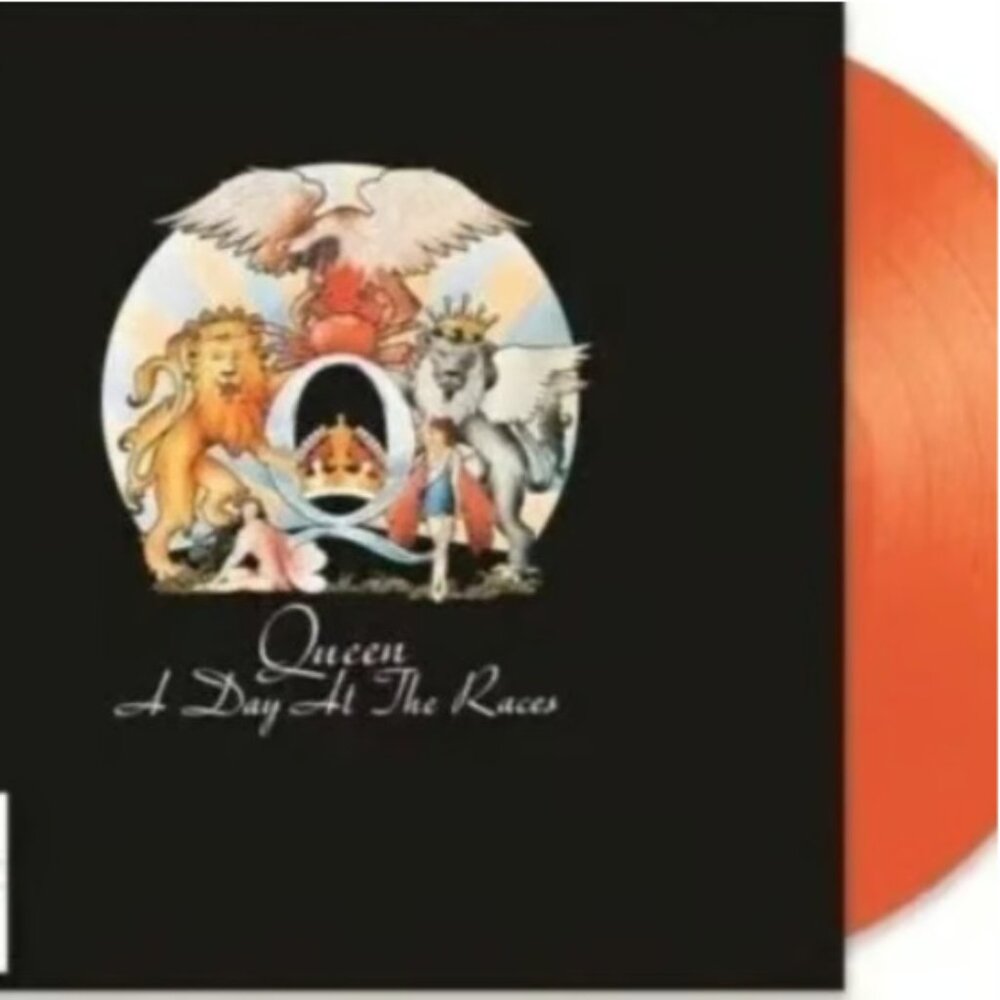 Queen A Day At The Races LP ~ Exclusive Colored Vinyl (Tangerine) ~ New/Sealed!